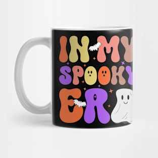 Cute In My Spooky Era Groovy Ghost Mug